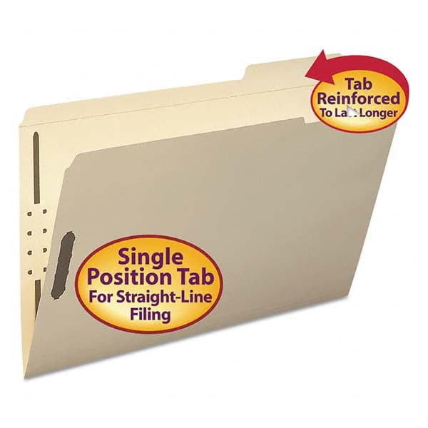 SMEAD - File Folders, Expansion Folders & Hanging Files Folder/File Type: File Folders with Top Tab Fastener Color: Manila - A1 Tooling