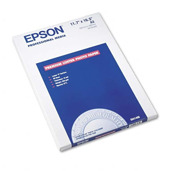 Epson - Office Machine Supplies & Accessories Office Machine/Equipment Accessory Type: Photo Paper For Use With: Inkjet Printers - A1 Tooling