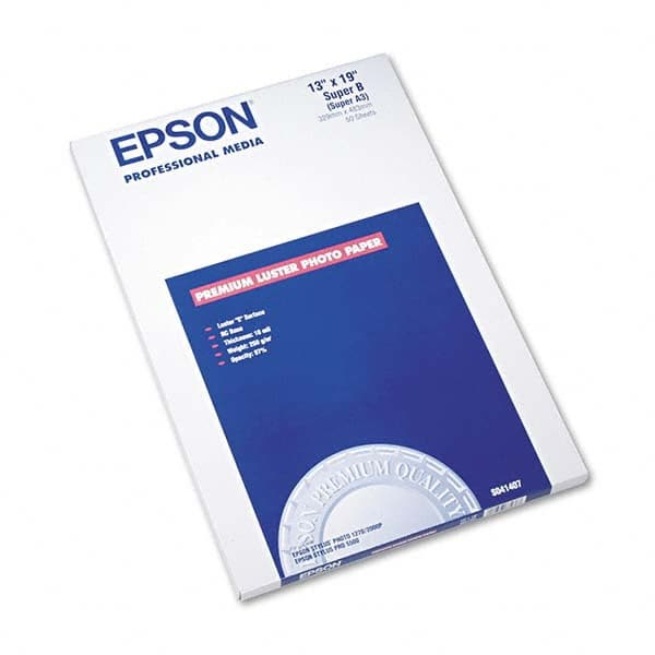 Epson - Office Machine Supplies & Accessories Office Machine/Equipment Accessory Type: Photo Paper For Use With: Inkjet Printers - A1 Tooling