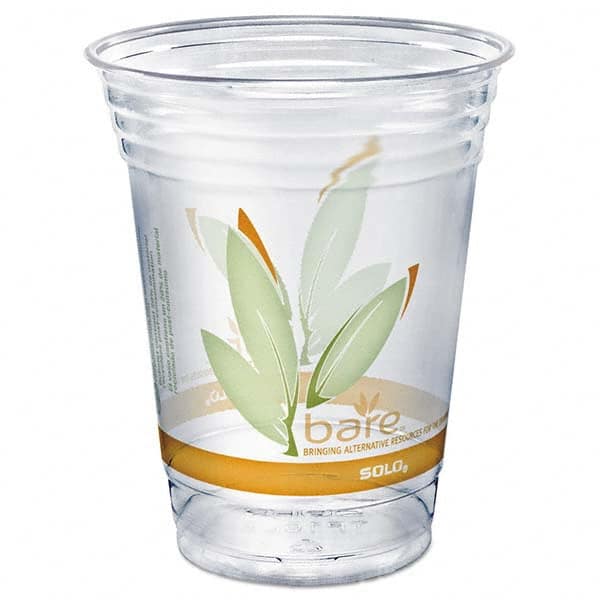 DART - Bare Eco-Forward RPET Cold Cups, 16-18 oz, Clear, 50/Pack - A1 Tooling