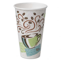 Dixie - PerfecTouch Paper Hot Cups, 16 oz, Coffee Dreams Design, 50/Pack, 20 Packs/Carton - A1 Tooling