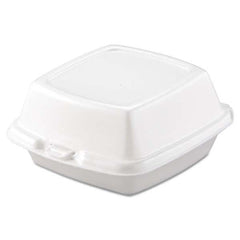 DART - Carryout Food Containers, Foam, 1-Comp, 5 7/8 x 6 x 3, White, 500/Carton - A1 Tooling