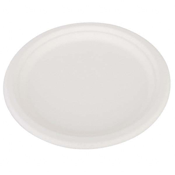 SCT - ChampWare Heavyweight Bagasse Dinnerware, Plate, 10", White, 500/Carton - A1 Tooling