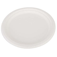 SCT - ChampWare Heavyweight Bagasse Dinnerware, Plate, 10", White, 500/Carton - A1 Tooling