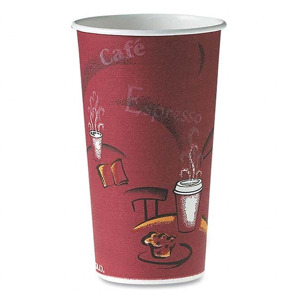 DART - Polycoated Hot Paper Cups, 20 oz, Bistro Design, 600/Carton - A1 Tooling