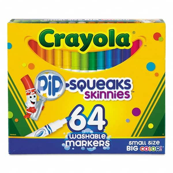 Crayola - Markers & Paintsticks Type: Washable Marker Color: Assorted - A1 Tooling