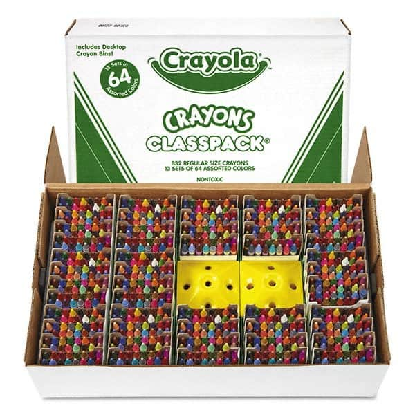 Crayola - Markers & Paintsticks Type: All Purpose Wax Crayon Color: Assorted - A1 Tooling