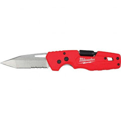 Milwaukee Tool - Pocket & Folding Knives Knife Type: Folding Knife Edge Type: Partially Serrated - A1 Tooling