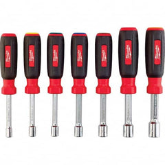 Milwaukee Tool - Nutdriver Sets Tool Type: Magnetic Tip Nutdriver Set System of Measurement: Metric - A1 Tooling