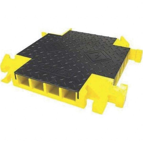 Checkers - On Floor Cable Covers Cover Material: Polyurethane Number of Channels: 4 - A1 Tooling