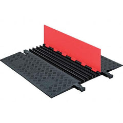 Checkers - On Floor Cable Covers Cover Material: Polyurethane Number of Channels: 5 - A1 Tooling