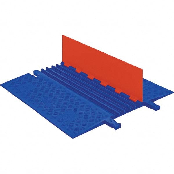 Checkers - On Floor Cable Covers Cover Material: Polyurethane Number of Channels: 5 - A1 Tooling