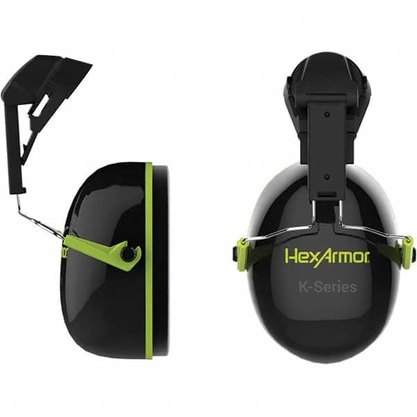 HexArmor - Earmuffs Band Position: Hard Hat Cap Mounted NRR Rating (dB) Behind the Neck: 25 - A1 Tooling