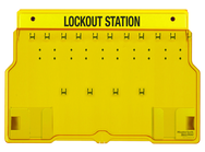 Padllock Wall Station - 15-1/2 x 22 x 1-3/4''-Unfilled; Base & Cover - A1 Tooling