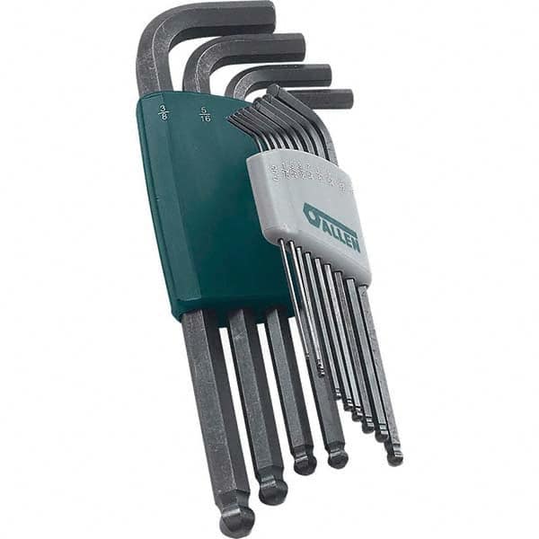 Allen - Hex Key Sets Tool Type: Ball End Handle Type: L-Key Long Arm - A1 Tooling