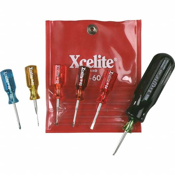 Xcelite - Screwdriver Sets Screwdriver Types Included: Slotted; Phillips Number of Pieces: 7 - A1 Tooling