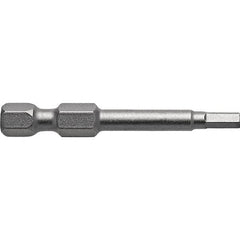 Apex - Power & Impact Screwdriver Bits & Holders Bit Type: Hex Hex Size (Metric): 2.50 (mm) - A1 Tooling