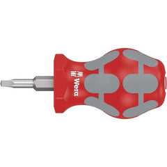 Wera - Precision & Specialty Screwdrivers Type: Square Recess Overall Length Range: 3" - 6.9" - A1 Tooling