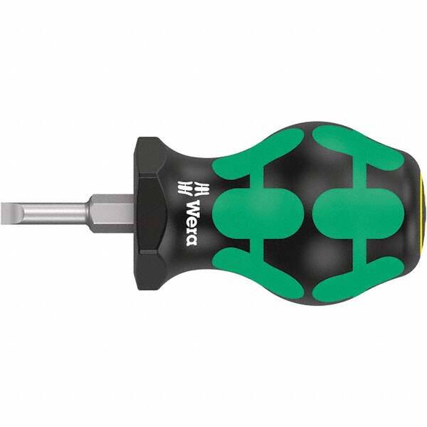 Wera - Slotted Screwdrivers Tool Type: Stubby Overall Length Range: 3" - 6.9" - A1 Tooling