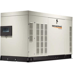 Standby Power Generators; Generator Type: Liquid Cooled without Transfer Switch; Fuel Type: Liquid Propane (LP); Natural Gas; Wattage (kW): 48 kW; Wattage: 48000; Number of Phases: 3; Engine Type: Overhead Valve Industrial (OHVI); Enclosure Material: Alum