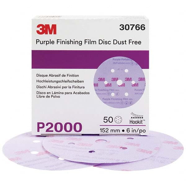 3M - Hook & Loop Discs Abrasive Type: Film Disc Disc Diameter (Inch): 6 - A1 Tooling