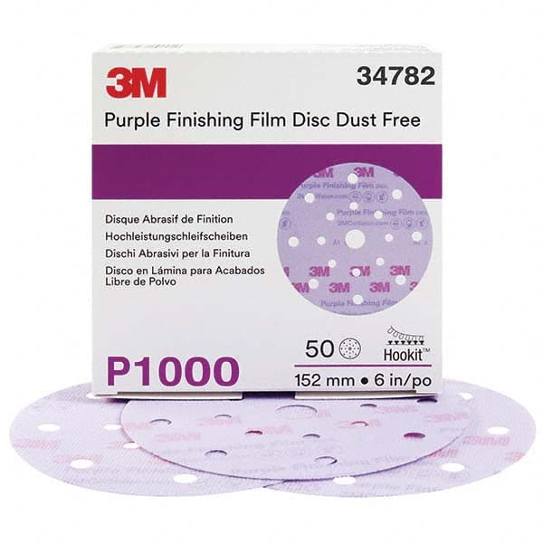 3M - Hook & Loop Discs Abrasive Type: Film Disc Disc Diameter (Inch): 6 - A1 Tooling