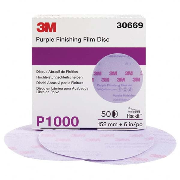 3M - Hook & Loop Discs Abrasive Type: Film Disc Disc Diameter (Inch): 6 - A1 Tooling