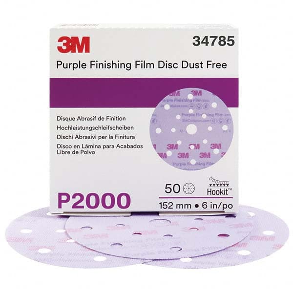 3M - Hook & Loop Discs Abrasive Type: Film Disc Disc Diameter (Inch): 6 - A1 Tooling