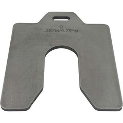 Maudlin Products - Metal Shim Stock Type: Slotted Shim Material: Stainless Steel - A1 Tooling