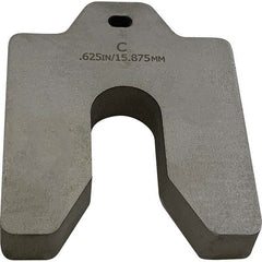 Maudlin Products - Metal Shim Stock Type: Slotted Shim Material: Stainless Steel - A1 Tooling