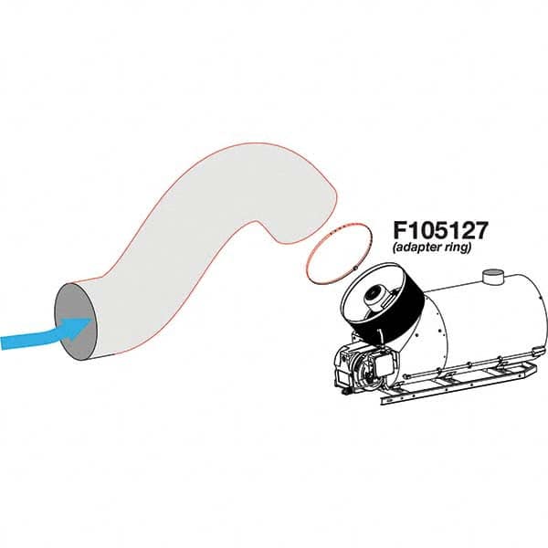 Heatstar - Duct & Duct Pipe Type: Air Recycle Kit Inside Diameter (Inch): 24 - A1 Tooling