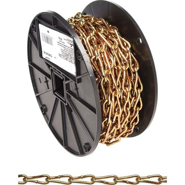 Campbell - Weldless Chain Type: Twist Link Coil Chain Load Capacity (Lb.): 240.000 - A1 Tooling