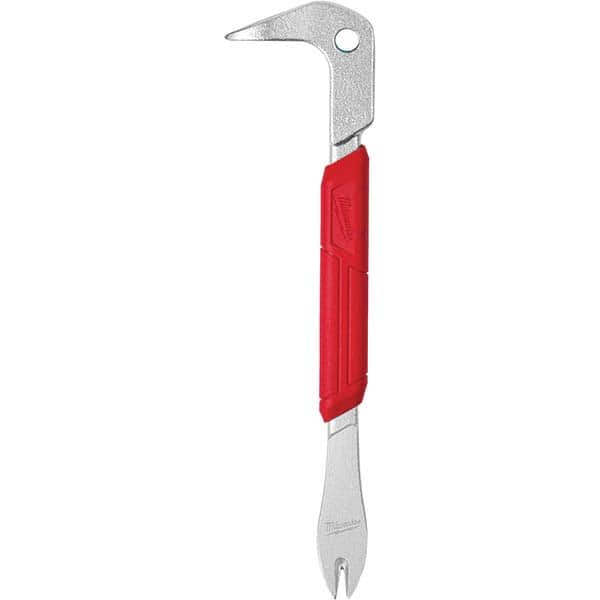 Milwaukee Tool - Pry Bars Tool Type: Nail Puller Overall Length Range: 7" - 9.9" - A1 Tooling