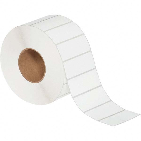 Value Collection - Pack of 4 Rolls, 3,850 Labels per Roll, 4" x 1-1/2" White Matte Coated Facestock Thermal Labels - A1 Tooling