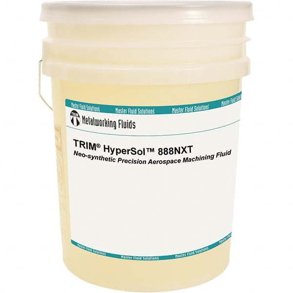 Master Fluid Solutions - TRIM HyperSol 888NXT 5 Gal Pail Cutting, Drilling, Sawing, Grinding, Tapping & Turning Fluid - A1 Tooling