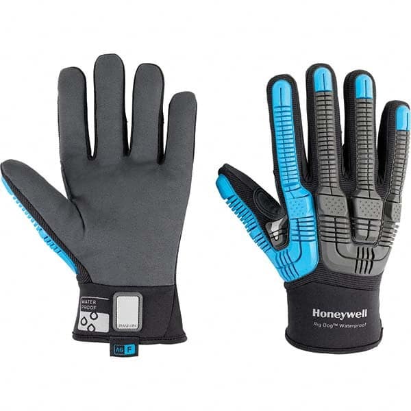 Honeywell - Size XL (10), ANSI Cut Lvl A6, Puncture Lvl 4, Abrasion Lvl 4, Rubber Coated Cut Resistant Gloves - A1 Tooling