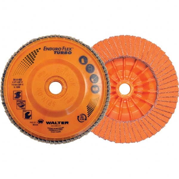 WALTER Surface Technologies - Flap Discs Abrasive Type: Coated Flap Disc Type: Type 27 - A1 Tooling