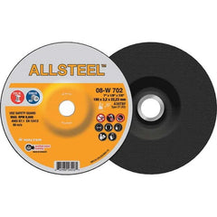 WALTER Surface Technologies - Depressed-Center Wheels Wheel Diameter (Inch): 7 Wheel Thickness (Inch): 1/8 - A1 Tooling