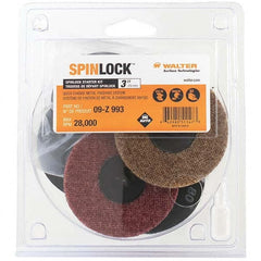 WALTER Surface Technologies - Flap Wheel Kits Abrasive Type: Coated; Non-Woven Abrasive Material: Aluminum Oxide - A1 Tooling