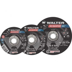 WALTER Surface Technologies - Cutoff Wheels Tool Compatibility: Angle Grinders Wheel Diameter (Inch): 4-1/2 - A1 Tooling