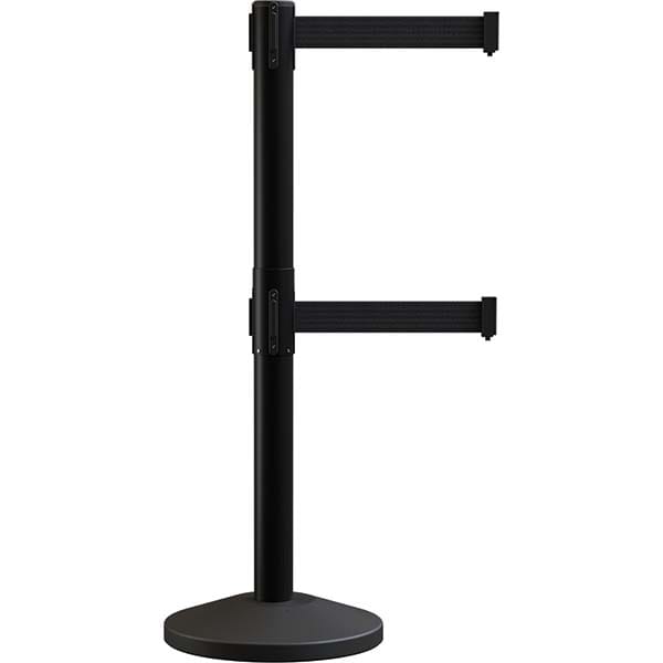 Trafford Industrial - Barrier Posts Type: Stanchion Post Color/Finish: Black - A1 Tooling