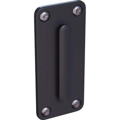 Trafford Industrial - Barrier Parts & Accessories Type: Wall Plate Color: Black - A1 Tooling