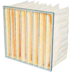 PRO-SOURCE - Bag & Cube Air Filters; Filter Type: Pocket Filter ; Nominal Height (Inch): 24 ; Nominal Width (Inch): 24 ; Nominal Depth (Inch): 22 ; Integrated Frame: Yes ; Particle Capture Efficiency (%): 40-45 - Exact Industrial Supply