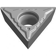 Sumitomo - TPGT220.5 MEFC Grade AC5025S Carbide Turning Insert - TiAlSiN Finish, 60° Triangle, 1/4" Inscr Circle, 1/8" Thick, 0.0078" Corner Radius - A1 Tooling