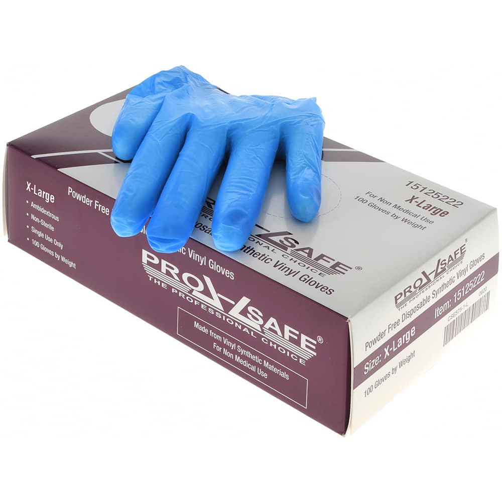 No Brand - Size XL, 3 mil, Synthetic Hybrid Disposable Gloves - A1 Tooling