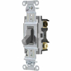 Bryant Electric - Wall & Dimmer Light Switches Switch Type: Three Way Switch Operation: Toggle - A1 Tooling