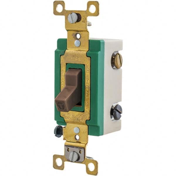 Bryant Electric - Wall & Dimmer Light Switches Switch Type: Three Way Switch Operation: Toggle - A1 Tooling