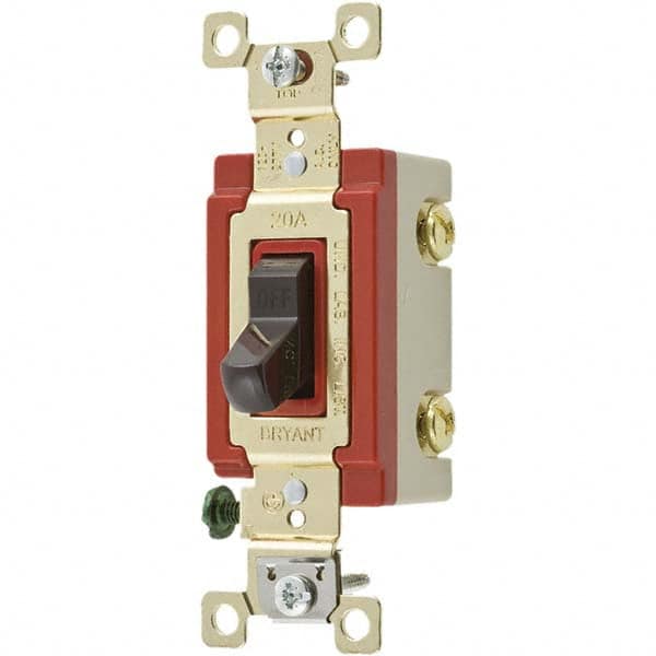 Bryant Electric - Wall & Dimmer Light Switches Switch Type: NonDimmer Switch Operation: Toggle - A1 Tooling