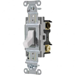 Bryant Electric - Wall & Dimmer Light Switches Switch Type: Three Way Switch Operation: Toggle - A1 Tooling