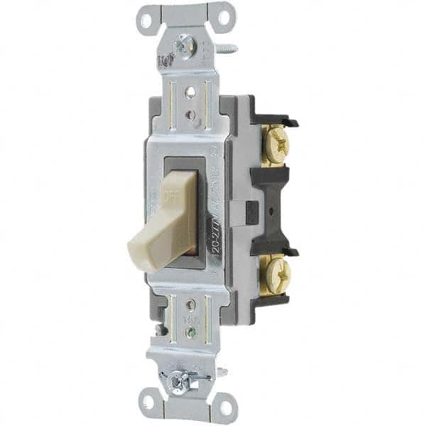 Bryant Electric - Wall & Dimmer Light Switches Switch Type: NonDimmer Switch Operation: Toggle - A1 Tooling